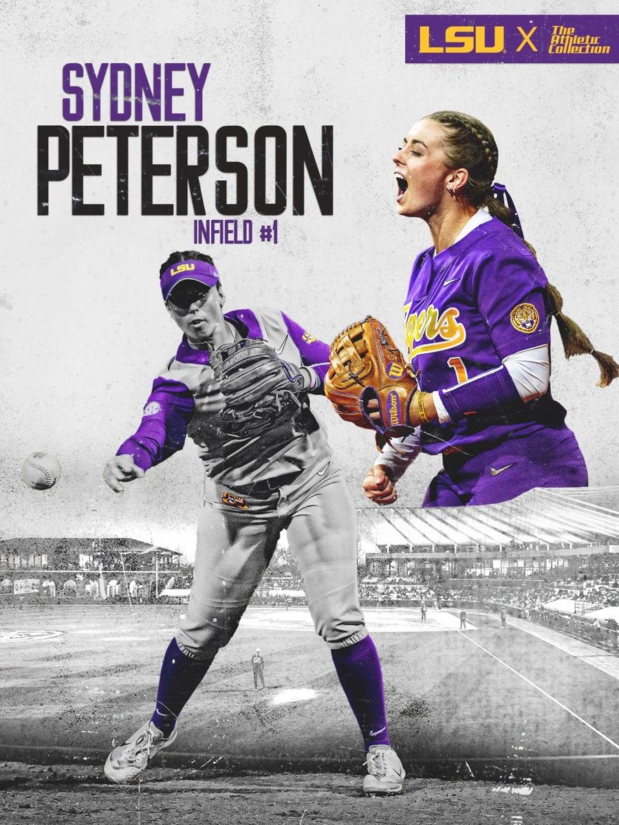 Sydney Peterson LSU Softball NIL Poster